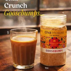 There's nothing like a steaming glass of masala chai to make you feel at home. My homemade Chai Masala is a fragrant blend of spices designed to give your daily tea ritual that extra crunch of warmth and flavour.
