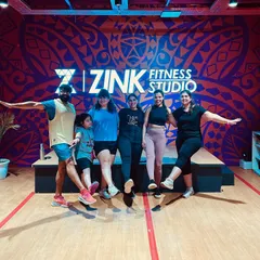 Just a few of our members striking a fun pose after class. These random happy clicks capture the joyful spirit of our studio.