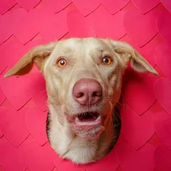 The same fun "hole-in-the-wall" concept, capturing that wide-eyed, happy expression. These shoots are all about fun.
