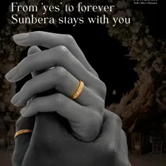 From the moment you say 'yes' to every moment after, I am here to craft the symbols of your journey. These custom couple rings are designed to represent your unique bond, a promise made in gold.
