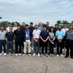Our Team with Global Representatives at the TrackMan Conference: Our coaching staff regularly collaborates with global leaders in golf technology. This photo shows our team with representatives from across Southeast Asia at the TrackMan conference, ensuring we stay at the forefront of coaching methodologies.