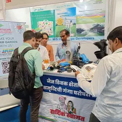 Our stall featured a display of various irrigation components, allowing us to give hands-on demonstrations to interested farmers and home gardeners. We enjoy sharing our knowledge and passion for efficient watering systems.