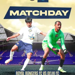 It's matchday against Delhi FC. The energy is high, the stakes are higher, and we are ready to give it our all at JLN Stadium.