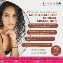 An informational post explaining how Medifacials prepare your skin for optimal absorption, boosting the effectiveness of your at-home skincare products.