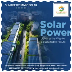 A duplicate of image 3, this graphic emphasizes how solar power is lighting the way to a sustainable future for entire city blocks, not just single homes.