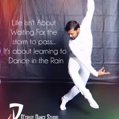 "Life isn't about waiting for the storm to pass... It's about learning to dance in the rain." A motto we live by.
