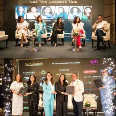 As a panelist at the LeAmanah Hospitality Awards, I spoke on the importance of visual storytelling. The bottom photo shows our panel being recognized for our contributions to the discussion.