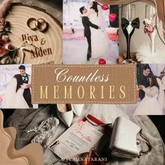 Countless memories from Riya and Alden's special day. This collage showcases their romantic first dance, the custom wedding details, and the pure joy of their celebration, all choreographed by our team.