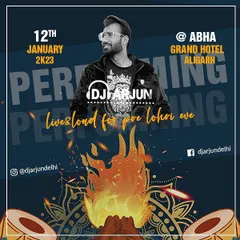 A pre-Lohri eve celebration in Aligarh. I travel to different cities to bring the festive spirit to your private and community events.