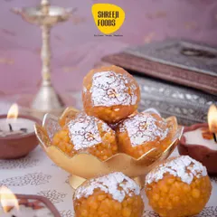 My Motichoor Laddoos are made fresh with pure ingredients, giving them that authentic 'ghar jaisi mithaas'. They are perfect for any pooja, festival, or when you just want to treat your family to something special.