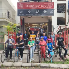 Look at all these happy new riders. This is a group from one of our recent Cycle School sessions, beaming after conquering their fears and learning a new skill for life. You could be in our next group photo.