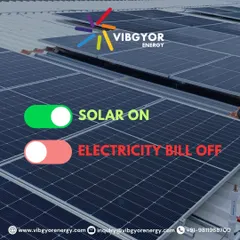 Turn your solar on and your electricity bill off. This image visualizes the ultimate goal for many of our clients: achieving near-zero grid electricity costs and taking full control of their energy future.