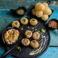 Indulge in the rich flavours of Italy with our delicious Italian Fuski. This is our creative take on pani puri, offering a unique and savoury experience.