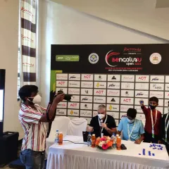 A behind the scenes look at the main draw ceremony for the Bengaluru Open, with one of our students participating. This is part of our commitment to providing a holistic tennis education.