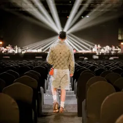 Walking into an empty venue for a 3am soundcheck. There's a unique magic in the quiet before the storm, a moment to connect with the space before it's filled with people and music.