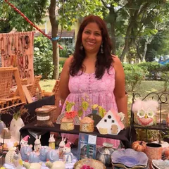 My first potter's market in Goa. I had an incredible time at Potters Fest, meeting so many talented artists and connecting with new customers.