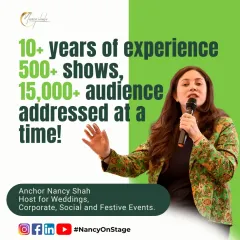 With over 10 years of experience, 500+ shows, and having addressed audiences of 15,000+, I bring expertise to every event. This graphic summarizes the experience that ensures a flawless show.