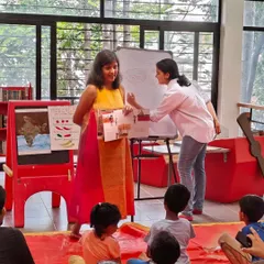 Imagine meeting the creators of your favorite books! We host amazing interactive sessions where kids can chat with authors and illustrators, see how stories are made, and even get their books signed. It's a truly special experience.