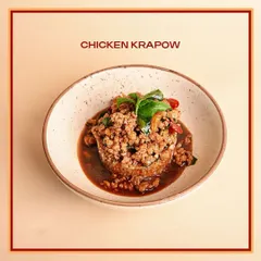 My Chicken Krapow, or Thai Basil Chicken, is a flavor explosion. Savory minced chicken is stir-fried with holy basil and chili, then served over rice for a perfect one-bowl meal.