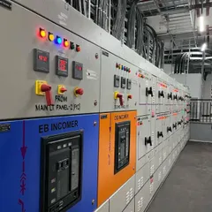 Here you can see my energy meters installed within the main LT panel at the Mall of Asia in Bangalore. This installation is a great example of how I help large commercial spaces manage their power distribution effectively, ensuring reliability and optimizing costs.