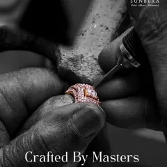 This is where the magic happens. A master artisan meticulously sets each diamond, a testament to the skill and precision that goes into every piece I create. It is this dedication that ensures a finish that wins the heart.