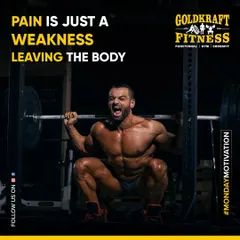 Pain is just a weakness leaving the body. Push past the discomfort to build real strength and resilience.