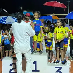 A new beginning for my daughter. Watching her receive her first gold medal at the district championship was an unforgettable moment.