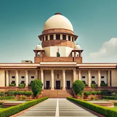 This image of the Supreme Court underscores a landmark judgment declaring that illegal constructions cannot be regularized. I use this precedent to advise my clients on the immense risks of investing in unauthorized properties and the importance of due diligence.