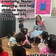 Stories ignite creativity, foster empathy, and help children learn important life lessons. Here, we are diving into that magic with a story and some friendly puppets to help illustrate the characters.