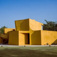 I designed Anvaya's architecture to be in conversation with nature. The sun-soaked ochre walls and organic curves create a sense of being both grounded and free, a structure rooted in design and wrapped in the wild.