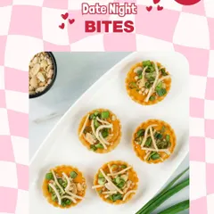 These spicy Thai canapés are another one of my favourite date night bites, full of crunch and flavour.