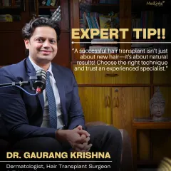 My expert tip: a successful hair transplant is not just about new hair, it's about natural results. Always choose the right technique and trust an experienced specialist for your journey.