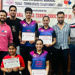 A group photo with our winners from the Karnataka State Championship 2023 and the coaching staff. We celebrate every achievement, big or small, together.