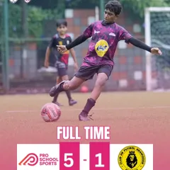 A dominant 5-1 win for our U13 boys against Seawoods FC in the Thane Youth League. The team was on fire from start to finish.