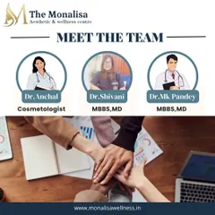 Meet our dedicated team of professionals. With cosmetologists and MBBS, MD-qualified doctors like Dr. Anchal, Dr. Shivani, and Dr. MK Pandey, you can trust you are in expert hands.