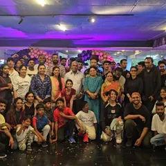 The whole family together. This is a snapshot of our community, from our youngest students to our senior instructors and their families, celebrating 17 years of HipHop India.
