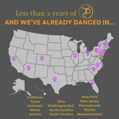 My brand is truly international, and I'm so grateful to have taught in so many states across the USA. From New York to California, we're going places.