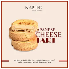 Inspired by the famous tarts from Hokkaido, my Japanese Cheese Tart has a soft, creamy center and a shortcrust base. It's a light and delicious way to end your meal.