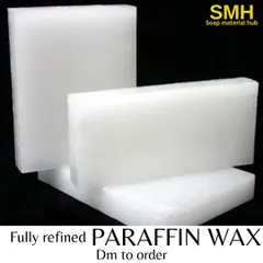 For those who need vibrant colors and a strong scent throw, I offer fully refined paraffin wax. It comes in solid blocks that are easy to store and use for a variety of candle types.