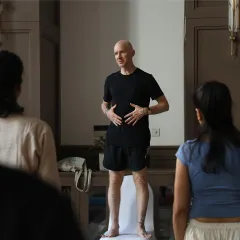 A weekend workshop with the legendary Eddie Stern. He is sharing his wisdom on breath and movement with our community.