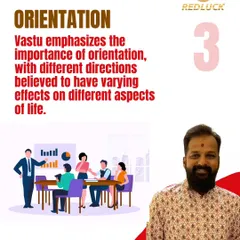 I focus on orientation, as different directions have varying effects on different aspects of your life.