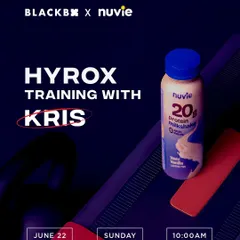 Join us for a special HYROX training session focused on pacing and progress, followed by a sampling of protein nutrition. It's all about training smart and recovering well.