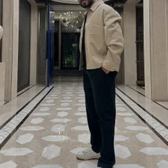 "Show Time." A pre-gig shot in a stunning hallway. The look is part of the performance.