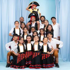 The happy faces of our pirate crew after a studio shoot for our annual recital. We believe dance is for everyone, and we love building a community of performers of all ages.