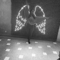 Dancers don't need wings to fly. This photo captures the feeling of freedom and expression that I hope to share with every team I work with, helping them find their own wings on stage.