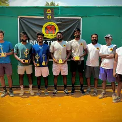 A snapshot of the winners and finalists from our first AITA 1 Lakh men's tournament. We successfully hosted over 140 players from across India, showcasing our capability to manage high stakes, professional level events.