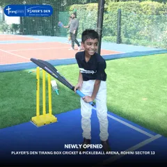 There's nothing like the joy of a child holding a bat for the first time. Our new box cricket facility in Rohini is designed to be a safe and fun environment for kids to learn and fall in love with the game.