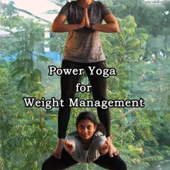 Power Yoga is a powerful tool for weight management and building strength for all ages. This partner pose demonstrates balance and strength, showing how practice can be both challenging and fun.
