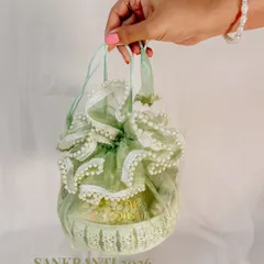 "Sankranti 2026, but make it luxe." This is our "Shubha Sankranti Pearl Potli", an elegant and meaningful option for festive gifting.