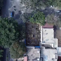 An identical aerial shot of the initial groundwork. As a turnkey firm, I take full ownership from this very first stage.